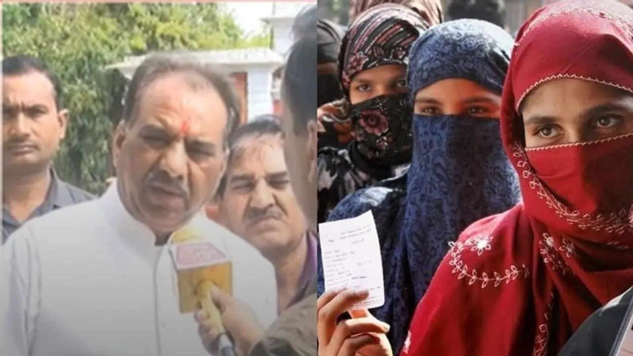 ബുര്ഖ ധരിച്ച സ്ത്രീകൾ ബിജെപിക്ക് കളളവോട്ട് ചെയ്യുന്നു; ആരോപണവുമായി ബിഎസ്പി സ്ഥാനാർഥി ബുര്ഖ ധരിച്ച സ്ത്രീകൾ ബിജെപിക്ക് കളളവോട്ട് ചെയ്യുന്നു; ആരോപണവുമായി ബിഎസ്പി സ്ഥാനാർഥി