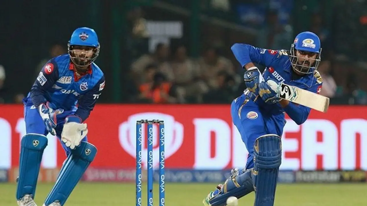 IPL 2019: ಡೆಲ್ಲಿಗೆ 169 ರನ್ ಟಾರ್ಗೆಟ್ ನೀಡಿದ ಮುಂಬೈ!