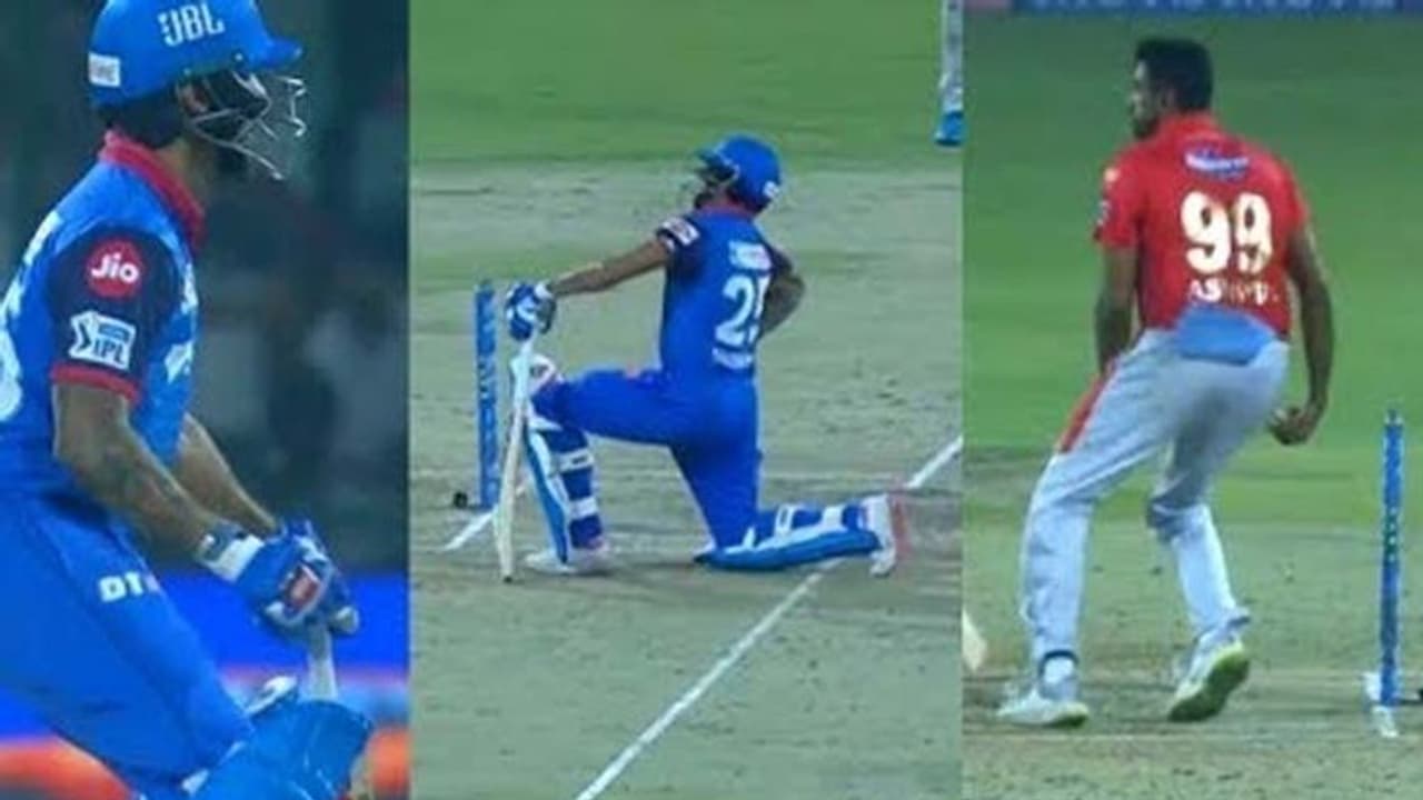 మన్కడింగ్కు ట్రై చేసిన అశ్విన్: దా.. దా.. అంటూ ధావన్ డ్యాన్స్ మన్కడింగ్కు ట్రై చేసిన అశ్విన్: దా.. దా.. అంటూ ధావన్ డ్యాన్స్