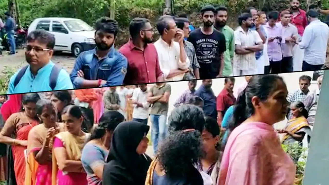 Snake found in VVPAT at Kannur booth delays voting for brief period