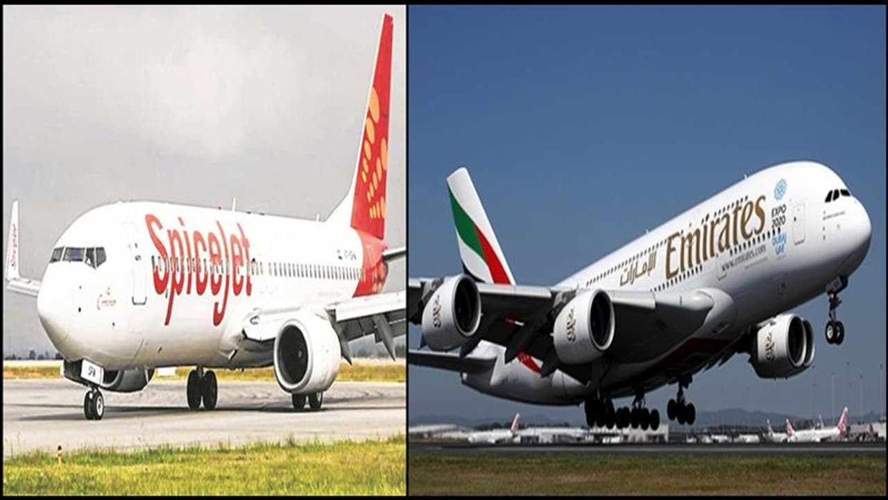 എമിറേറ്റ്സും സ്പൈസ് ജെറ്റും ഇനി 'ഭായ് ഭായ്': വിമാനയാത്രക്കാര്ക്ക് സന്തോഷിക്കാന് കാര്യങ്ങള് ഏറെ എമിറേറ്റ്സും സ്പൈസ് ജെറ്റും ഇനി 'ഭായ് ഭായ്': വിമാനയാത്രക്കാര്ക്ക് സന്തോഷിക്കാന് കാര്യങ്ങള് ഏറെ