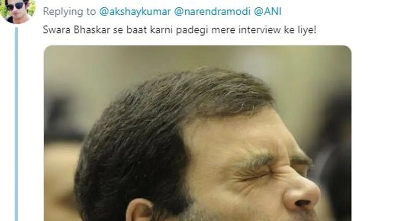 बॉलीवुड के खिलाड़ी अक्षय कुमार ने प्रधानमंत्री नरेंद्र मोदी का इंटरव्यू लिया है। हालांकि इंटरव्यू नॉन पॉलिटिकल था। अक्षय ने मोदी के साथ इंटरव्यू का एक टीजर वीडियो ट्विटर हैंडल से शेयर किया है।