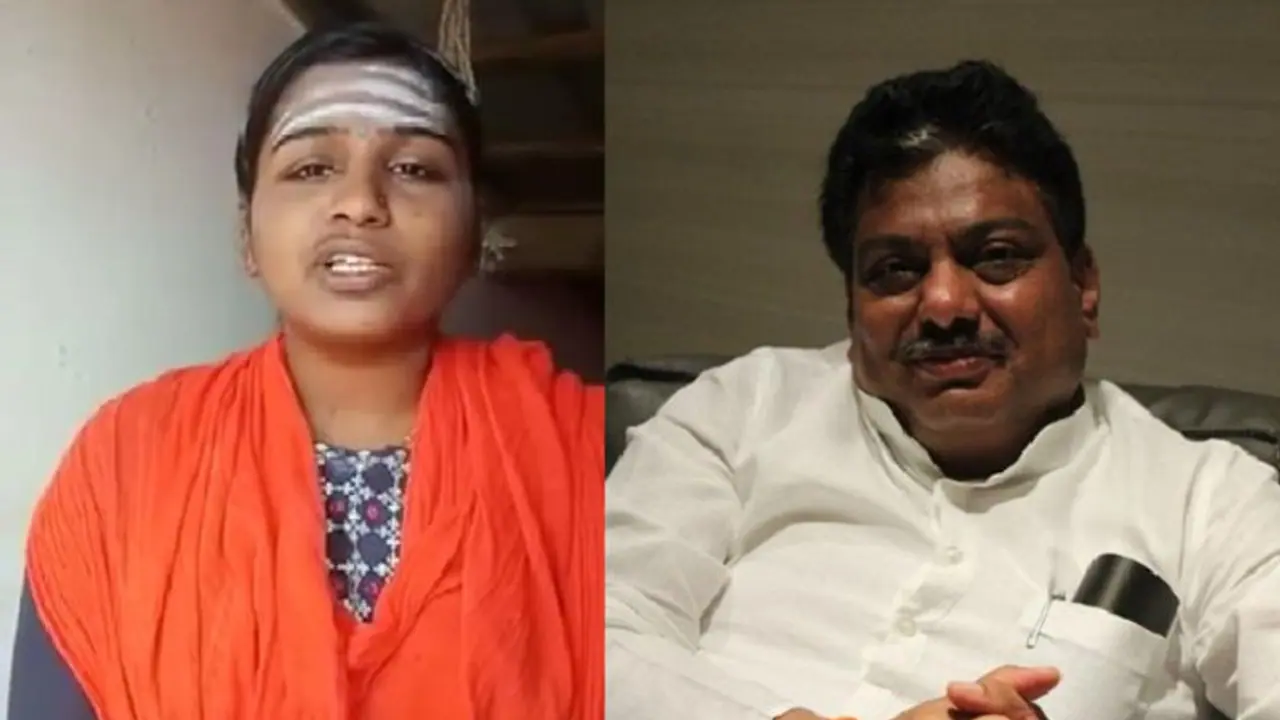 ಎಂಬಿಪಾ ವಿರುದ್ಧ ಹಿಂದೂ ಧರ್ಮ ಒಡೆಯುವ ಆರೋಪ: ಮಹಿಳೆಯ ಬಂಧನ ಎಂಬಿಪಾ ವಿರುದ್ಧ ಹಿಂದೂ ಧರ್ಮ ಒಡೆಯುವ ಆರೋಪ: ಮಹಿಳೆಯ ಬಂಧನ