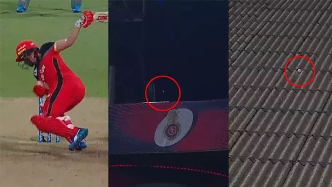 ఒంటి చేత్తో బంతిని మైదానం బయటకు తరలింపు...డివిలియర్స్ సూపర్ సిక్సర్ ఒంటి చేత్తో బంతిని మైదానం బయటకు తరలింపు...డివిలియర్స్ సూపర్ సిక్సర్