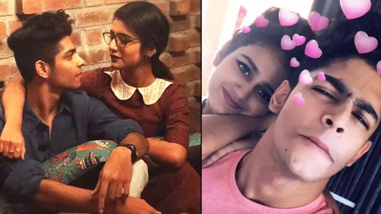 Love is in the air for Priya Prakash Varrier and Roshan Abdul Rahoof?