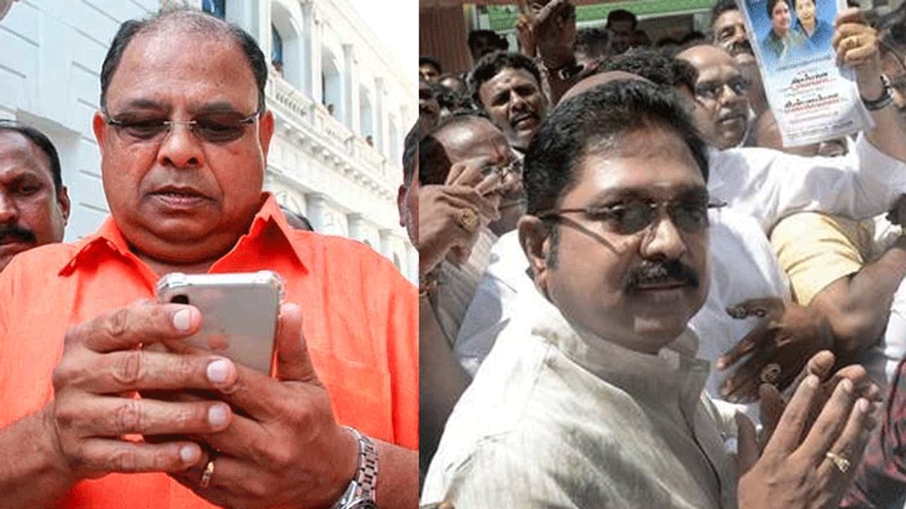 சட்டப்பேரவை தேர்தலில் பாஜகவுடன் அமமுக கூட்டணியா? பொருளாளர் வெற்றிவேல் பரபரப்பு தகவல்..! சட்டப்பேரவை தேர்தலில் பாஜகவுடன் அமமுக கூட்டணியா? பொருளாளர் வெற்றிவேல் பரபரப்பு தகவல்..!