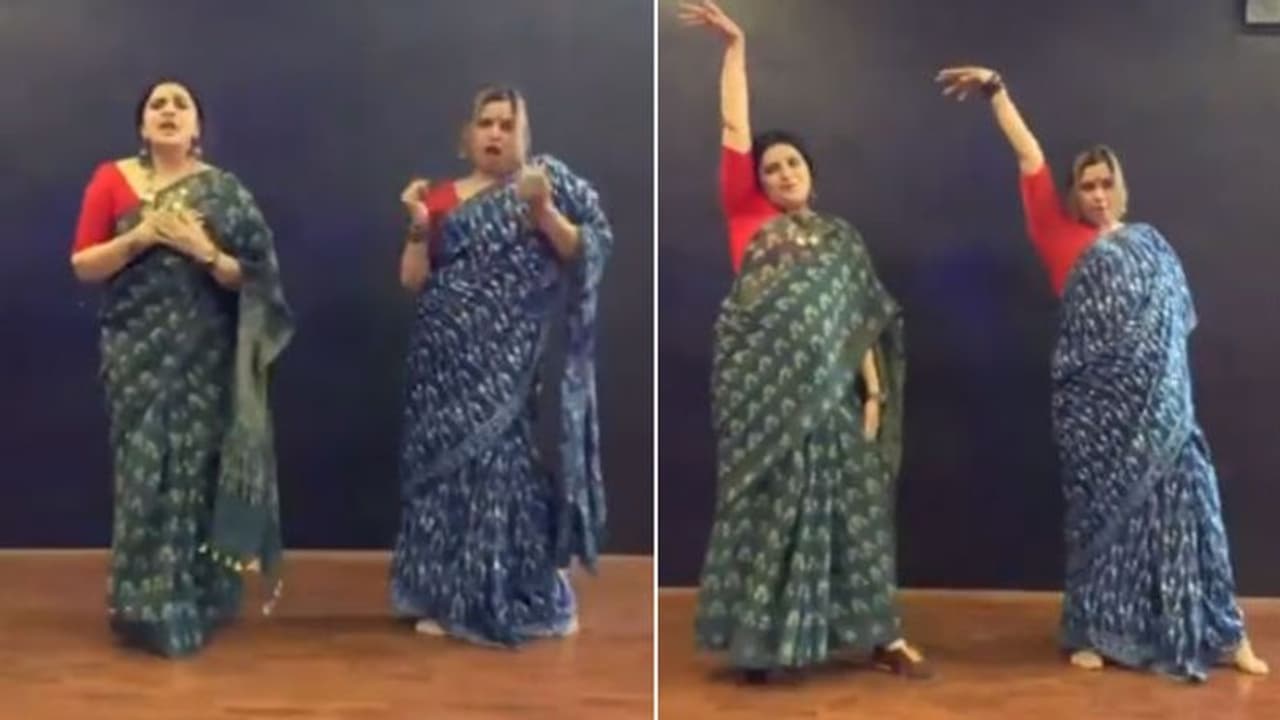 ലുങ്കി ഡാന്സ് പോലെ ഇത് 'സാരി ഡാന്സ്'; വൈറലായി വീഡിയോ... ലുങ്കി ഡാന്സ് പോലെ ഇത് 'സാരി ഡാന്സ്'; വൈറലായി വീഡിയോ...