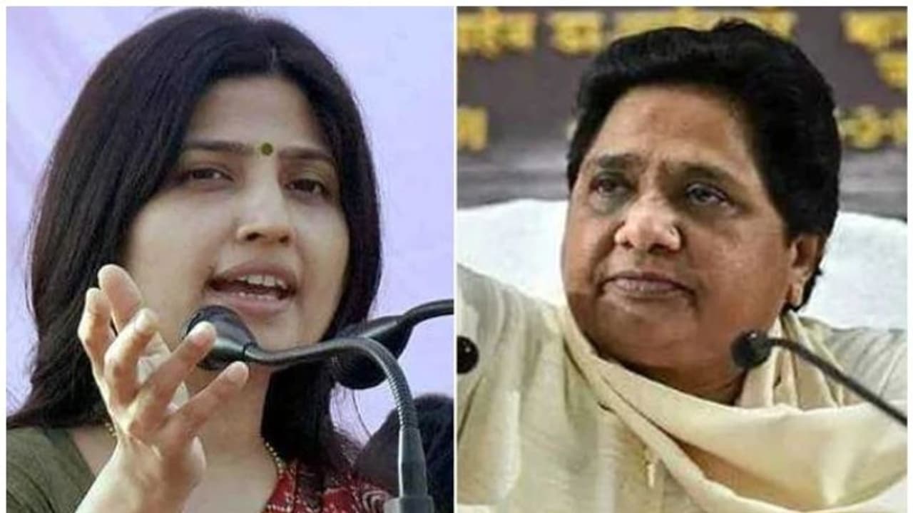 മായാവതിയുടെ കാലുതൊട്ട് അനുഗ്രഹം തേടി ഡിംപിള് മായാവതിയുടെ കാലുതൊട്ട് അനുഗ്രഹം തേടി ഡിംപിള്