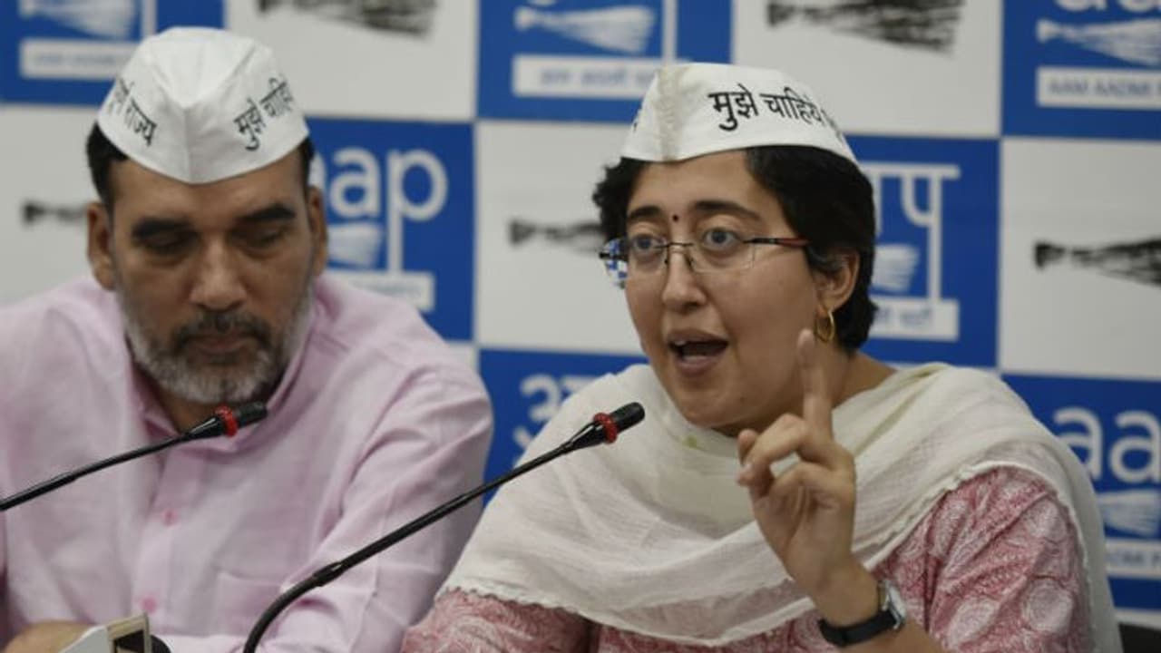 Atishi Marlena of AAP takes BJP candidate Gautam Gambhir to court Atishi Marlena of AAP takes BJP candidate Gautam Gambhir to court