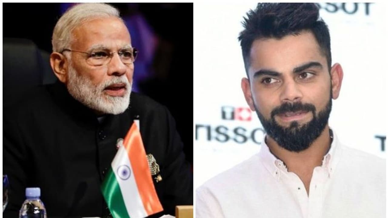 പ്രധാനമന്ത്രിയും ആവശ്യപ്പെട്ടു; പക്ഷേ വിരാട് കോലിക്ക് വോട്ട് ചെയ്യാനാവില്ല പ്രധാനമന്ത്രിയും ആവശ്യപ്പെട്ടു; പക്ഷേ വിരാട് കോലിക്ക് വോട്ട് ചെയ്യാനാവില്ല