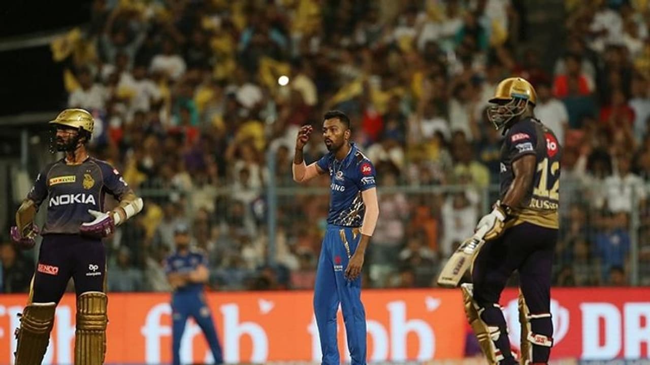 ರಸೆಲ್ ಸ್ಫೋಟ ಮುಂಬೈಗೆ 233 ರನ್ ಟಾರ್ಗೆಟ್ ನೀಡಿದ KKR ರಸೆಲ್ ಸ್ಫೋಟ ಮುಂಬೈಗೆ 233 ರನ್ ಟಾರ್ಗೆಟ್ ನೀಡಿದ KKR