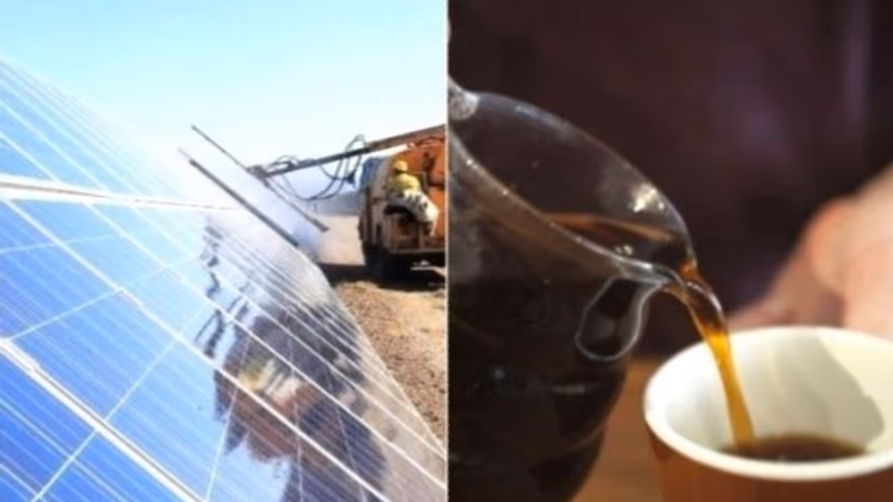 സൗരോര്‍ജ സെല്ലുകളുടെയും 'ഉന്മേഷം' കൂട്ടാന്‍ ഇനി കാപ്പി