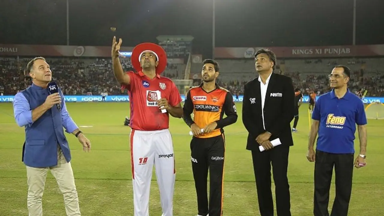 IPL 2019: ಟಾಸ್ ಗೆದ್ದ KXIP ಫೀಲ್ಡಿಂಗ್ ಆಯ್ಕೆ! IPL 2019: ಟಾಸ್ ಗೆದ್ದ KXIP ಫೀಲ್ಡಿಂಗ್ ಆಯ್ಕೆ!