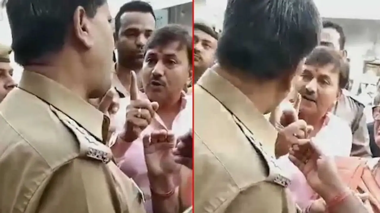 'താനെന്റെ ഹിറ്റ് ലിസ്റ്റിലുണ്ട്'; വോട്ടെടുപ്പിനിടെ പൊലീസുകാരനെ ഭീഷണിപ്പെടുത്തിയ ബിജെപി നേതാവിനെതിരെ കേസ് 'താനെന്റെ ഹിറ്റ് ലിസ്റ്റിലുണ്ട്'; വോട്ടെടുപ്പിനിടെ പൊലീസുകാരനെ ഭീഷണിപ്പെടുത്തിയ ബിജെപി നേതാവിനെതിരെ കേസ്