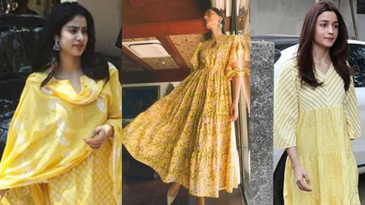 ബോളിവുഡ് താരസുന്ദരിമാർക്കെന്താ മഞ്ഞയോട് ഇത്ര പ്രണയം...