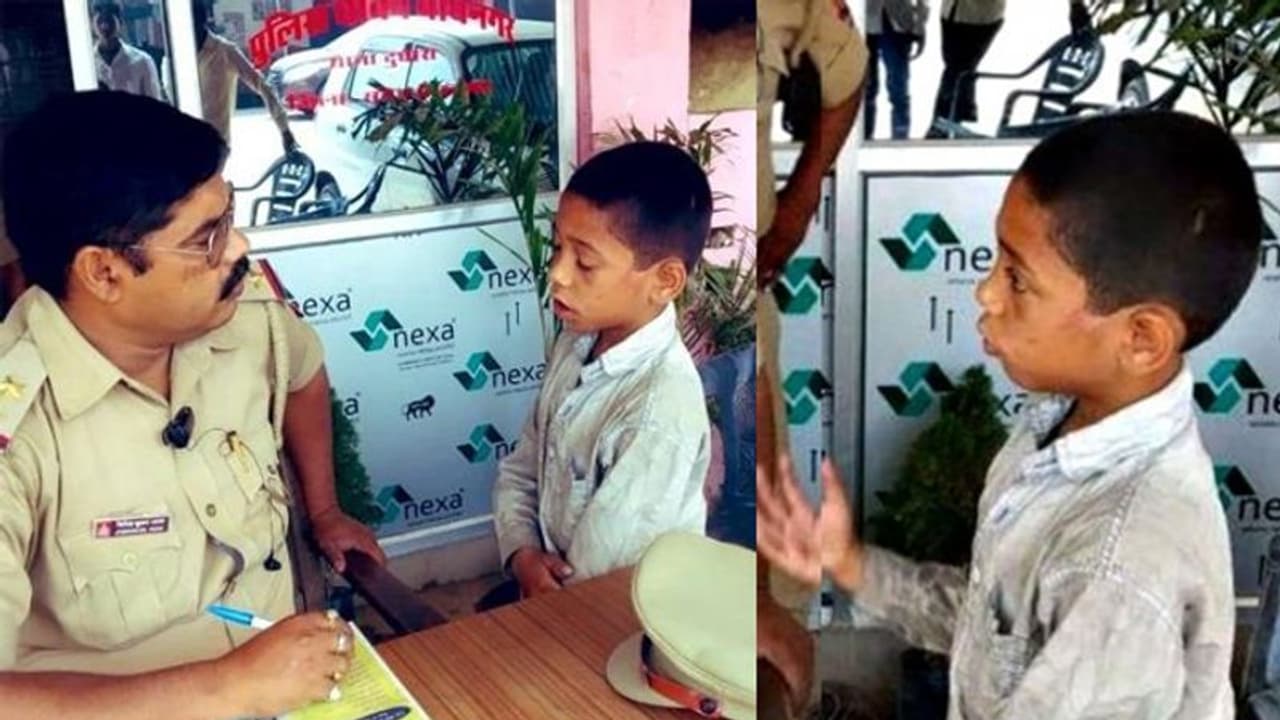 അമ്മയെ അച്ഛന്‍ തല്ലുന്നുവെന്ന് പൊലീസിലറിയിക്കാന്‍ എട്ട് വയസ്സുകാരന്‍ ഓടിയത് ഒന്നര കിലോമീറ്ററോളം..