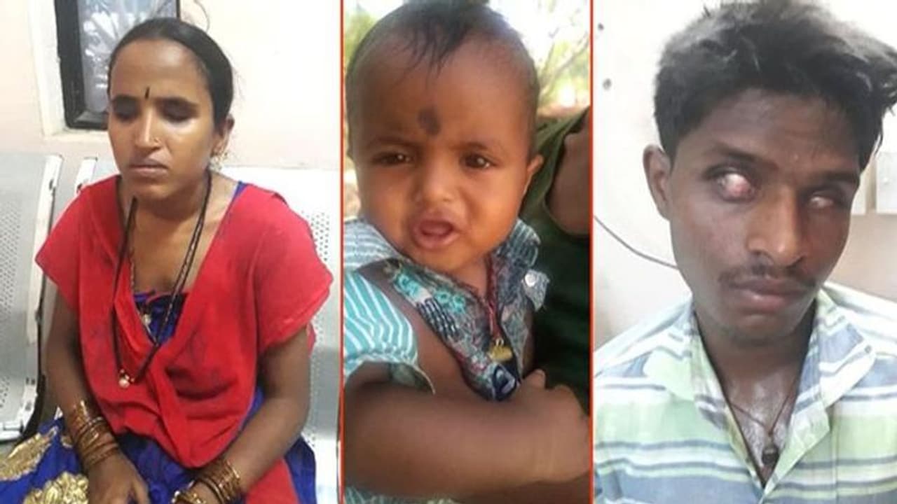 Visually impaired couple reunited with baby after four days