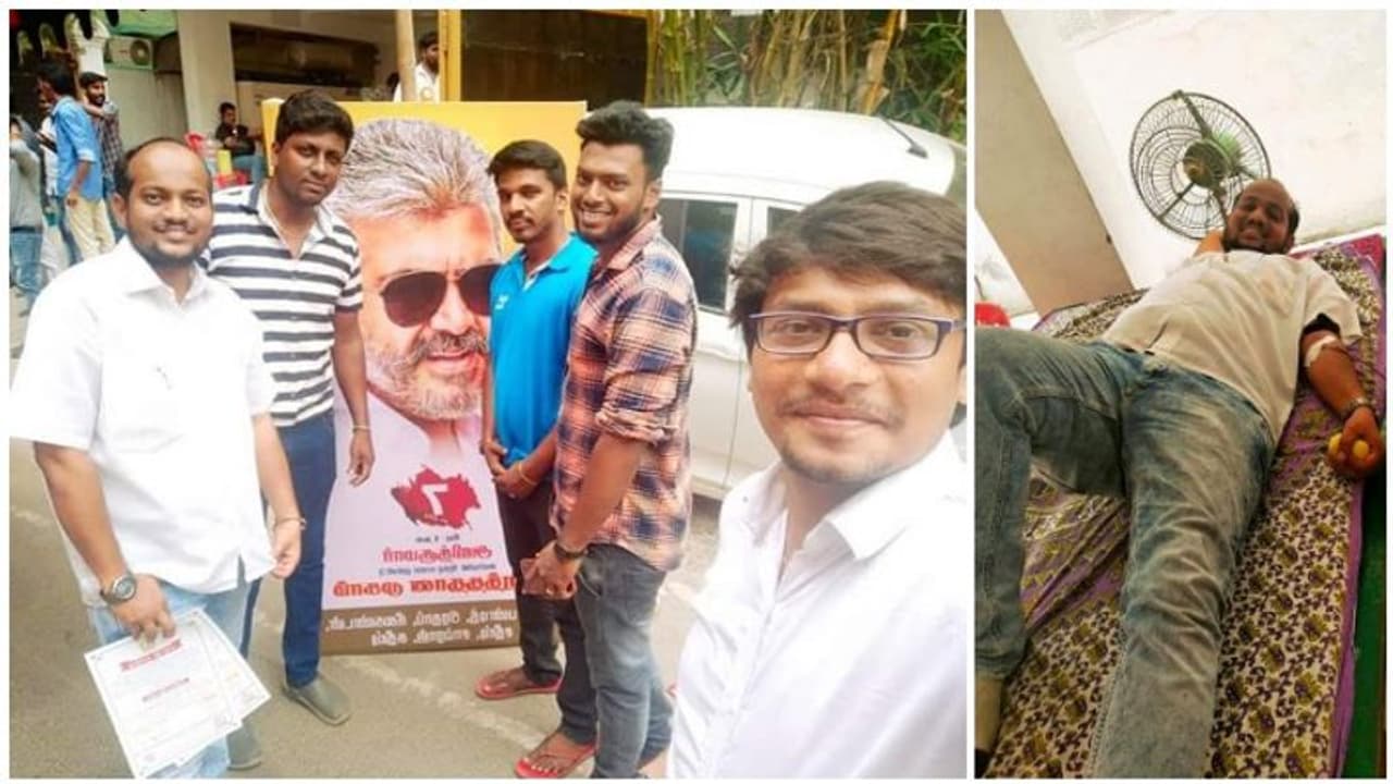 தல பிறந்தநாளில் ரத்ததான முகம் நடத்தி உயிர் காக்கும் ரசிகர்கள்! தல பிறந்தநாளில் ரத்ததான முகம் நடத்தி உயிர் காக்கும் ரசிகர்கள்!