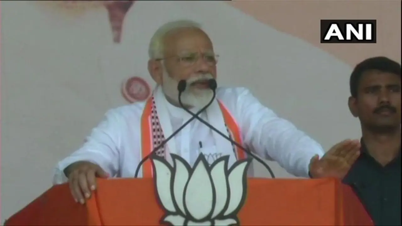 PM Modi addresses Ayodhya with 'Jai Shri Ram'