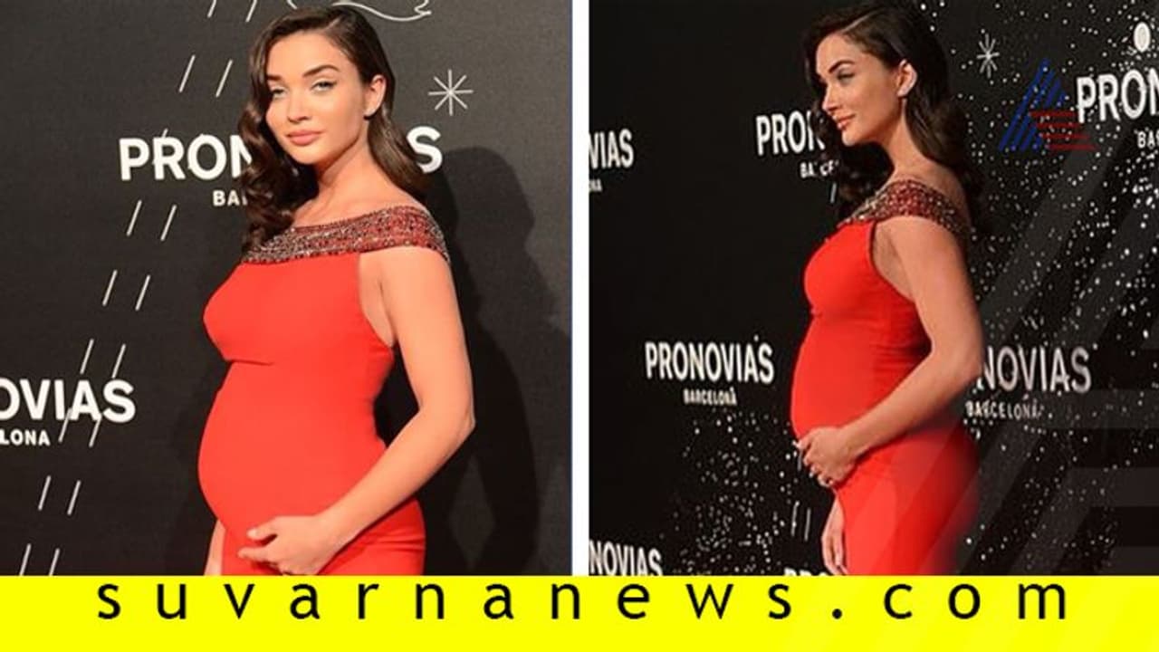 ರೆಡ್ ಕಾರ್ಪೆಟ್ ಮೇಲೆ ಗರ್ಭಿಣಿ ಆ್ಯಮಿ ಜಾಕ್ಸನ್! ರೆಡ್ ಕಾರ್ಪೆಟ್ ಮೇಲೆ ಗರ್ಭಿಣಿ ಆ್ಯಮಿ ಜಾಕ್ಸನ್!