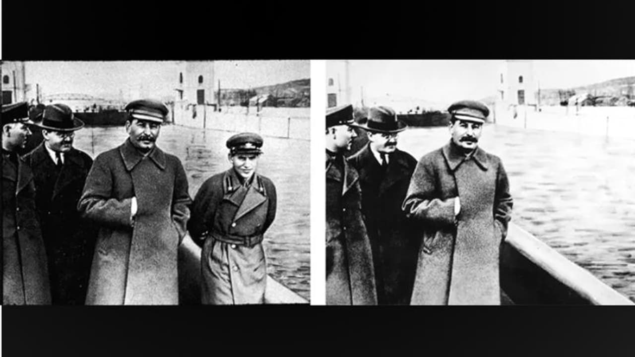 ഫോട്ടോഷോപ്പ് ഇല്ലാതിരുന്നിട്ടും സ്റ്റാലിന്റെ എതിരാളികൾ ചിത്രങ്ങളിൽ നിന്നും മാഞ്ഞുപോയതിന്റെ കഥകൾ.. ഫോട്ടോഷോപ്പ് ഇല്ലാതിരുന്നിട്ടും സ്റ്റാലിന്റെ എതിരാളികൾ ചിത്രങ്ങളിൽ നിന്നും മാഞ്ഞുപോയതിന്റെ കഥകൾ..