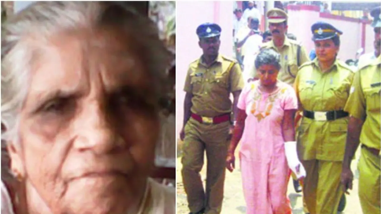 വളാഞ്ചേരിയിൽ വൃദ്ധയെ വെട്ടിക്കൊന്ന് സ്വർണം കവർന്ന കേസ്: വീട്ടുജോലിക്കാരിയ്ക്ക് ജീവപര്യന്തം വളാഞ്ചേരിയിൽ വൃദ്ധയെ വെട്ടിക്കൊന്ന് സ്വർണം കവർന്ന കേസ്: വീട്ടുജോലിക്കാരിയ്ക്ക് ജീവപര്യന്തം