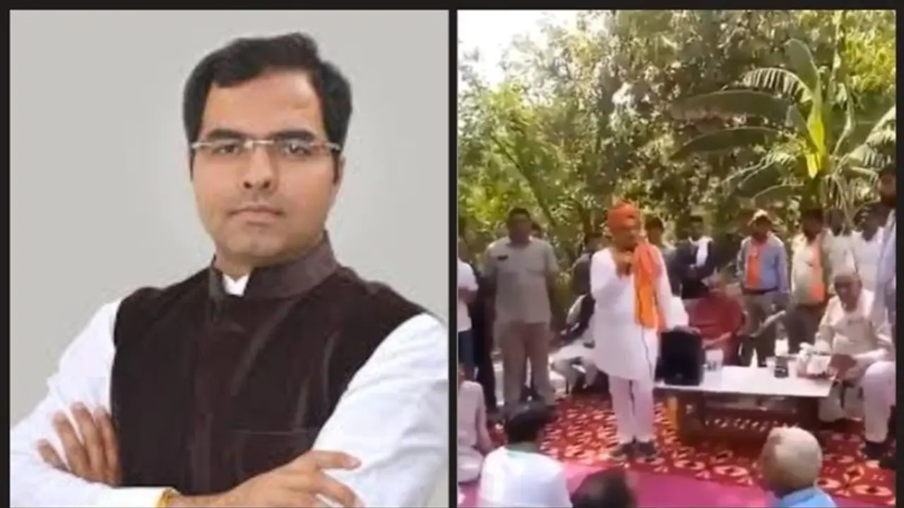 അഞ്ച് കൊല്ലം എന്ത് ചെയ്തു; 'ഭാരത് മാതാ കീ ജയ്' വിളിച്ച് ചോദ്യത്തില് നിന്നും രക്ഷപ്പെട്ട് ബിജെപി സ്ഥാനാര്ത്ഥി അഞ്ച് കൊല്ലം എന്ത് ചെയ്തു; 'ഭാരത് മാതാ കീ ജയ്' വിളിച്ച് ചോദ്യത്തില് നിന്നും രക്ഷപ്പെട്ട് ബിജെപി സ്ഥാനാര്ത്ഥി