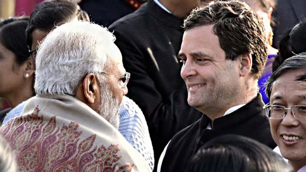 ‘ಕರ್ಮ’ ಕಾಯುತ್ತಿದೆ: ಮೋದಿಯನ್ನು ಮತ್ತೆ ತಬ್ಬಿಕೊಂಡ ರಾಹುಲ್! ‘ಕರ್ಮ’ ಕಾಯುತ್ತಿದೆ: ಮೋದಿಯನ್ನು ಮತ್ತೆ ತಬ್ಬಿಕೊಂಡ ರಾಹುಲ್!