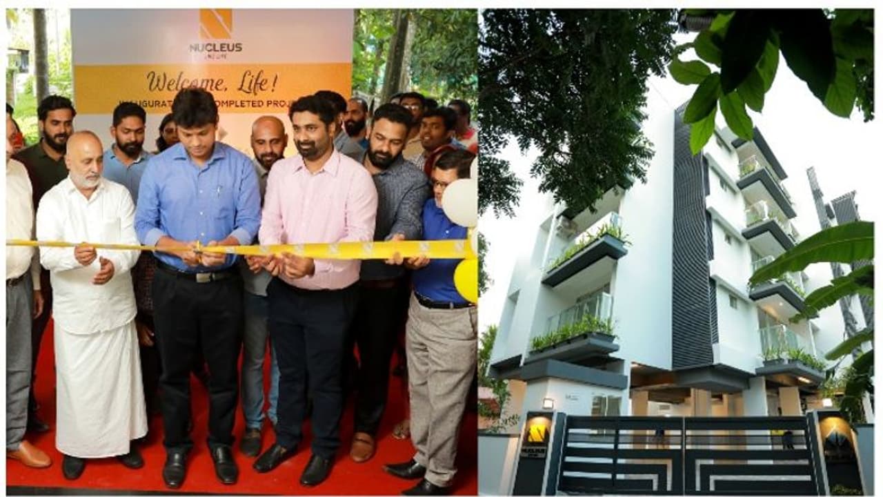 കൊച്ചിയുടെ മണ്ണില് ഒരു ബൊട്ടിക്ക് അപ്പാർട്മെന്റ് ; 'ന്യൂക്ലിയസ് എലഗന്സ' ഉദ്ഘാടനം ചെയ്തു കൊച്ചിയുടെ മണ്ണില് ഒരു ബൊട്ടിക്ക് അപ്പാർട്മെന്റ് ; 'ന്യൂക്ലിയസ് എലഗന്സ' ഉദ്ഘാടനം ചെയ്തു