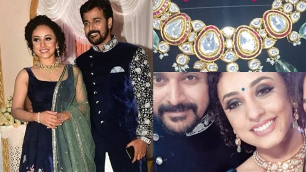 വിവാഹ സത്കാരത്തിന് അണിഞ്ഞ ആ മനോഹരമായ ആഭരണങ്ങളില്‍ അതിസുന്ദരിയായി പേളി