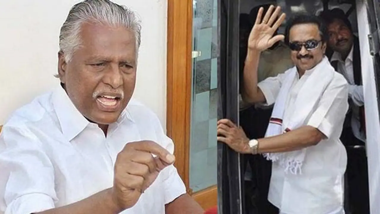 பன்னீரையும், பழனிசாமியையும் மிரட்டி பதவி வாங்கும் கே.பி.முனுசாமி... பகீர் கிளப்பும் மு.க.ஸ்டாலின்..! பன்னீரையும், பழனிசாமியையும் மிரட்டி பதவி வாங்கும் கே.பி.முனுசாமி... பகீர் கிளப்பும் மு.க.ஸ்டாலின்..!