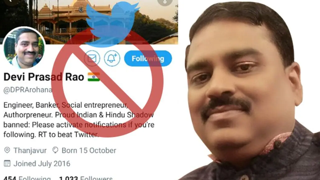 Meet Devi Prasad Rao whom Twitter 'shadow banned' for criticising Nehru Gandhis