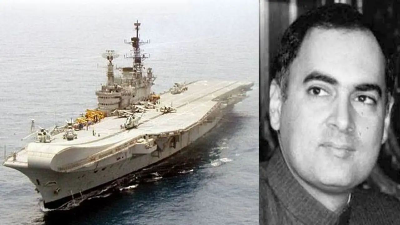 Rajiv Gandhi used Indian Navy aircraft carrier INS Virat for picnic: PM Modi Rajiv Gandhi used Indian Navy aircraft carrier INS Virat for picnic: PM Modi