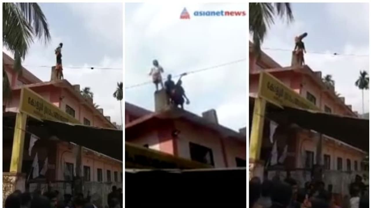 ആത്മഹത്യാ ഭീഷണിയുമായി ചെങ്ങോടുമലയിലെ സമരക്കാർ; അനധികൃത ക്വാറിക്കായി സർക്കാർ ഇടപെടലെന്ന് ആരോപണം ആത്മഹത്യാ ഭീഷണിയുമായി ചെങ്ങോടുമലയിലെ സമരക്കാർ; അനധികൃത ക്വാറിക്കായി സർക്കാർ ഇടപെടലെന്ന് ആരോപണം