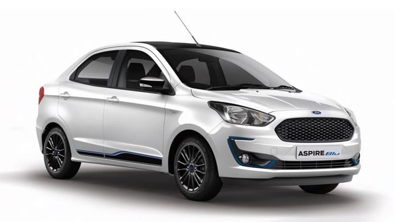 ಆಕರ್ಷಕ ಲುಕ್ ಫೋರ್ಡ್ ಆಸ್ಪೈರ್ ಬ್ಲೂ ಎಡಿಶನ್ ಬಿಡುಗಡೆ!