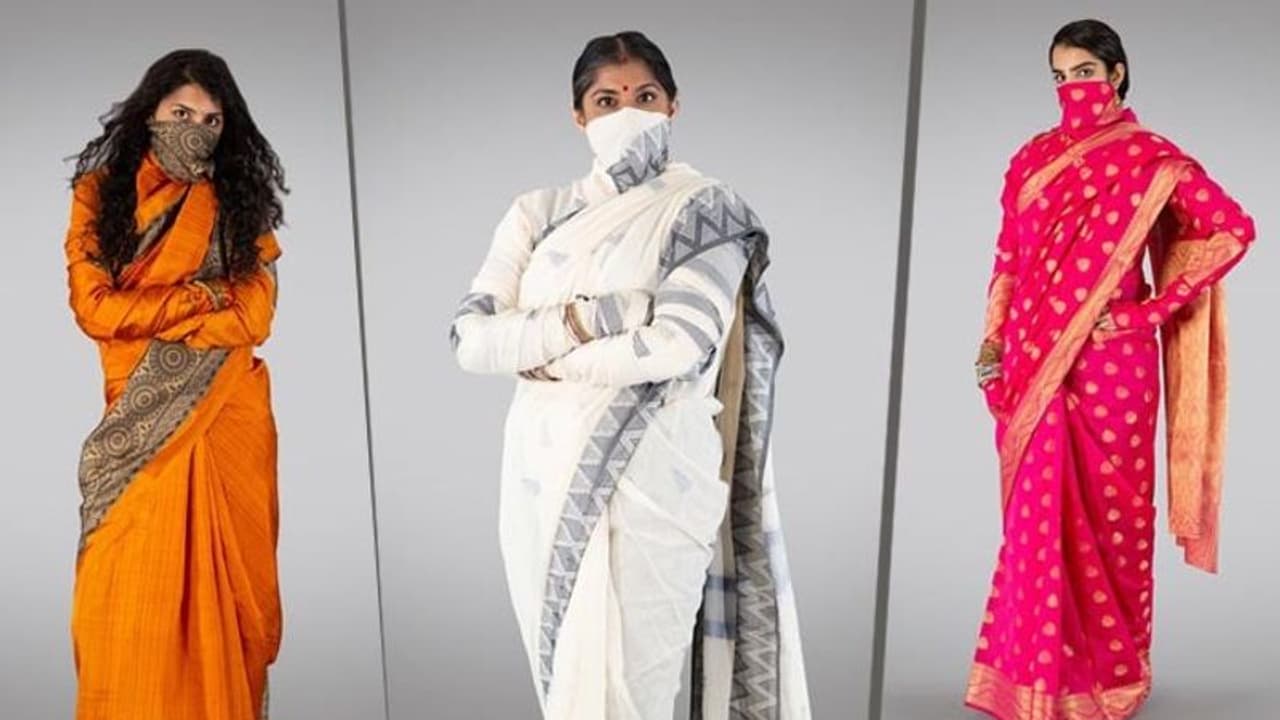 বাজারে এল 'অ্যান্টি রেপ' শাড়ি, কী বার্তা দিতে চাইলেন প্রস্তুতকারী বাজারে এল 'অ্যান্টি রেপ' শাড়ি, কী বার্তা দিতে চাইলেন প্রস্তুতকারী