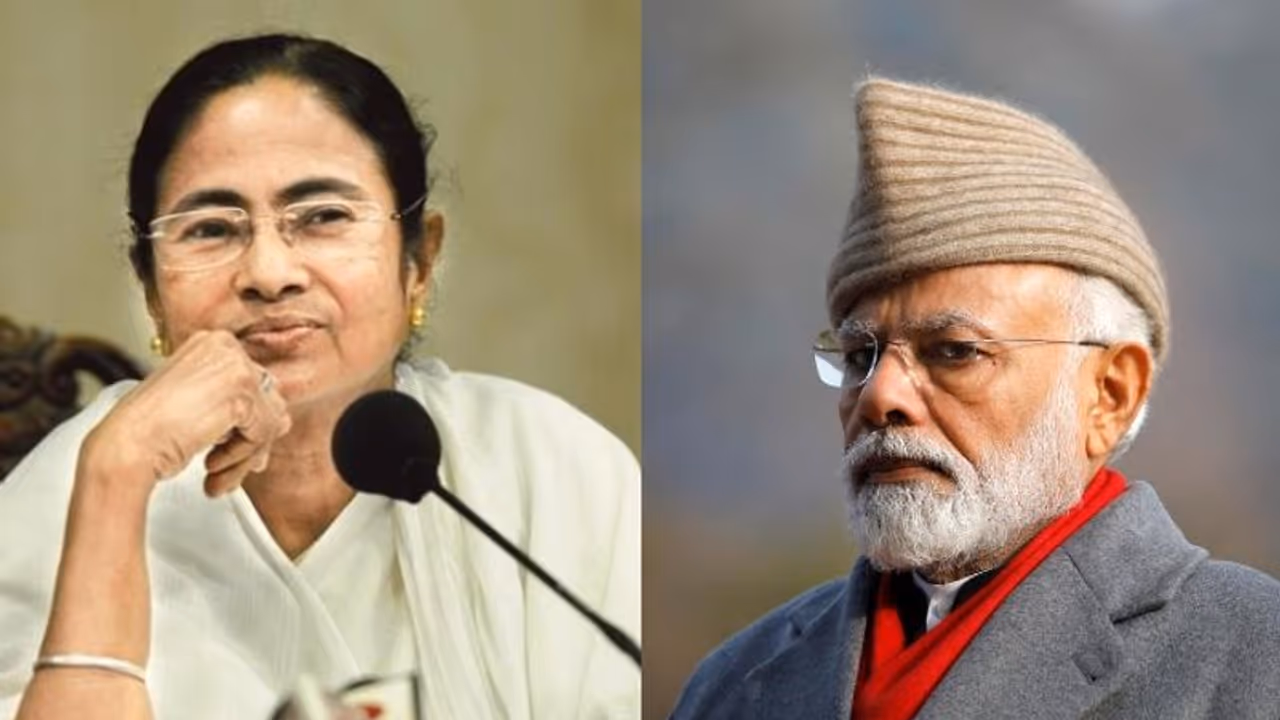 '56 ഇഞ്ച് നെഞ്ചളവുള്ള മോദിയെ ഞാൻ എങ്ങനെ തല്ലും'; പരിഹാസവുമായി മമത '56 ഇഞ്ച് നെഞ്ചളവുള്ള മോദിയെ ഞാൻ എങ്ങനെ തല്ലും'; പരിഹാസവുമായി മമത