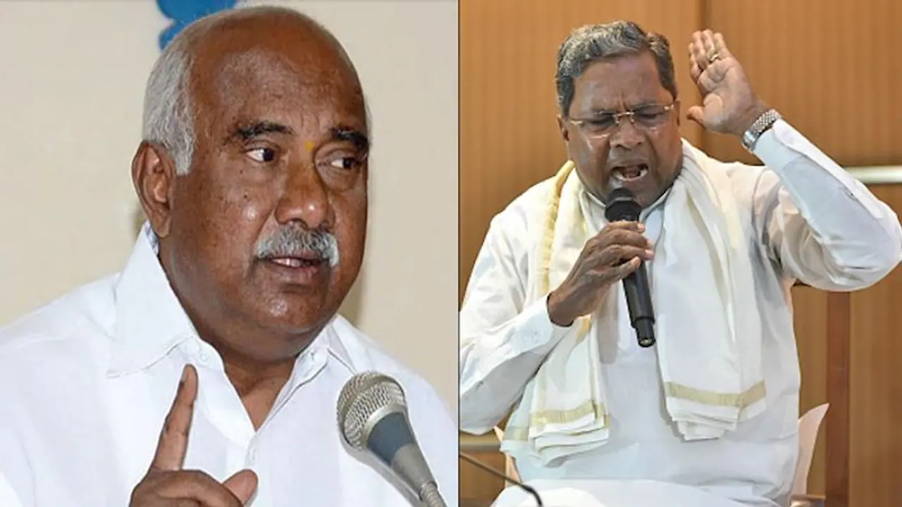 Siddaramaiah, Vishwanath in ugly public spat; Karnataka coalition govt in trouble
