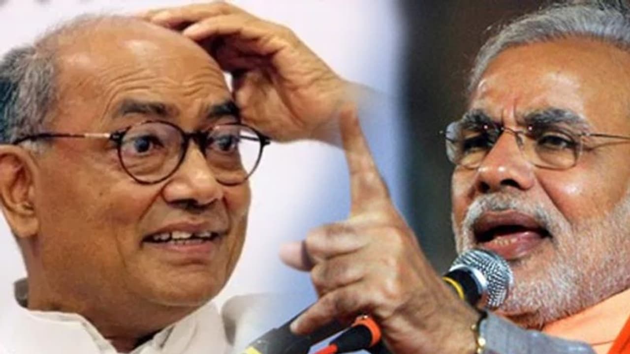 ಮತದಾನ ಮಾಡದ್ದು ಮಹಾ ಪಾಪ: ದಿಗ್ವಿಜಯ್ ಸಿಂಗ್ಗೆ ಪ್ರಧಾನಿ ಮೋದಿ ಟಾಂಗ್ ಮತದಾನ ಮಾಡದ್ದು ಮಹಾ ಪಾಪ: ದಿಗ್ವಿಜಯ್ ಸಿಂಗ್ಗೆ ಪ್ರಧಾನಿ ಮೋದಿ ಟಾಂಗ್