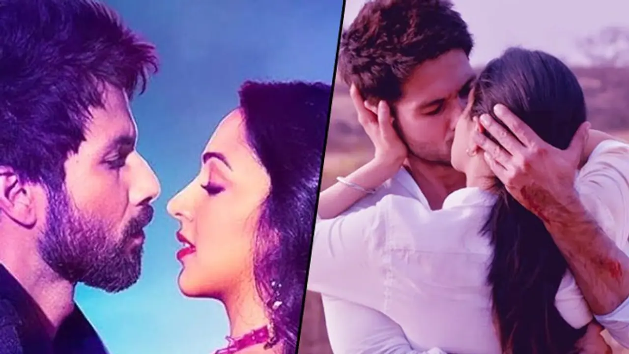 Shahid Kapoor rescues Kiara Advani from reporters who asked her about lip lock