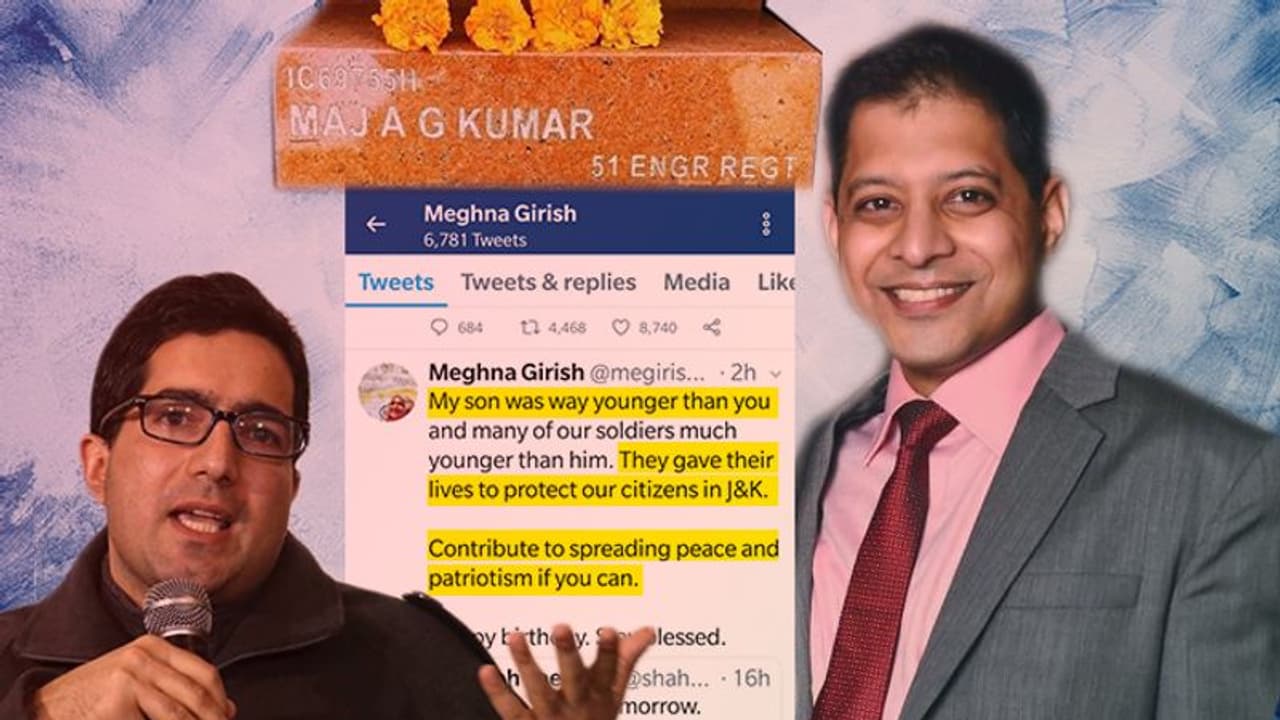 आईएएस से नेता बने शाह फैसल को सियासी तंज पड़ा उल्टा, शहीद की मां से मिली नसीहत