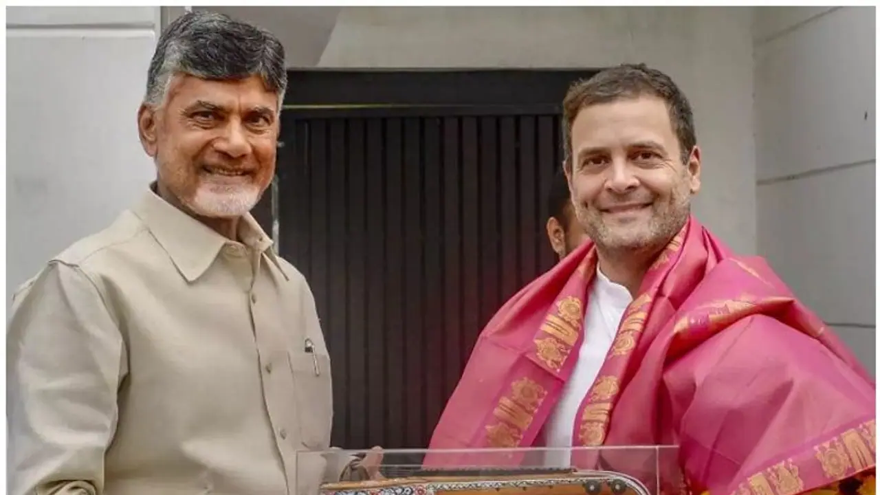 കെസിആറിന് പിന്നാലെ സഖ്യനീക്കവുമായി ചന്ദ്രബാബു നായിഡുവും രാഹുലിനെ കണ്ടു; ആരാകും കിങ്മേക്കർ? കെസിആറിന് പിന്നാലെ സഖ്യനീക്കവുമായി ചന്ദ്രബാബു നായിഡുവും രാഹുലിനെ കണ്ടു; ആരാകും കിങ്മേക്കർ?