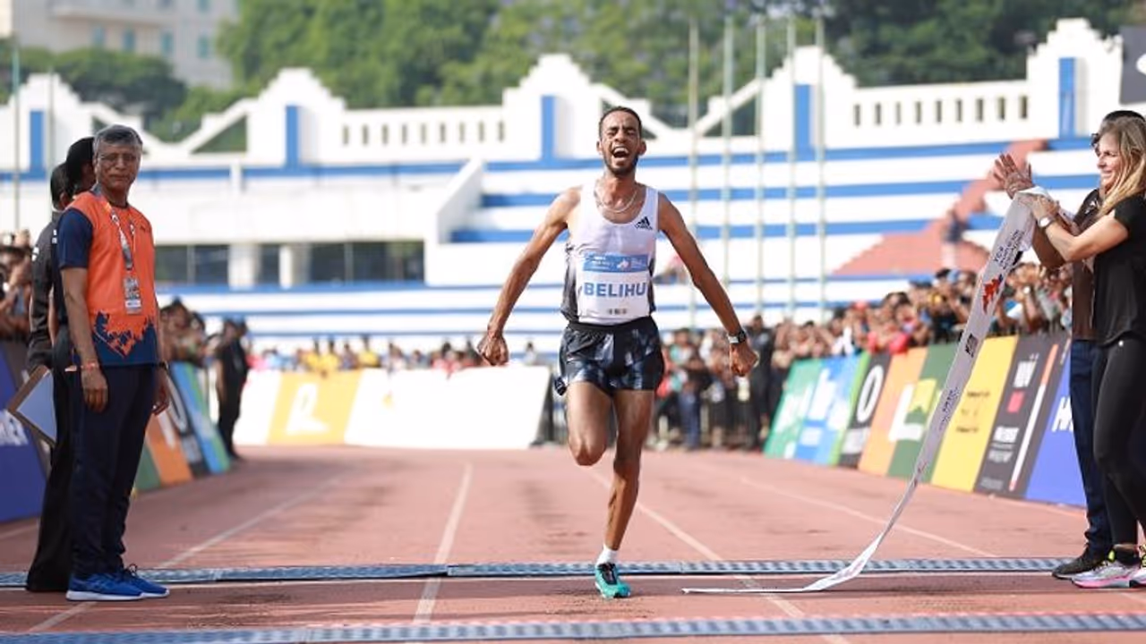 ಇಥೋಪಿಯಾದ ಅನ್ದಮ್ಲಾಕ್ ಕೀನ್ಯಾದ ಆ್ಯಗ್ನೆಸ್ಗೆ ಮಡಿಲಿಗೆ ಬೆಂಗಳೂರು 10K! ಇಥೋಪಿಯಾದ ಅನ್ದಮ್ಲಾಕ್ ಕೀನ್ಯಾದ ಆ್ಯಗ್ನೆಸ್ಗೆ ಮಡಿಲಿಗೆ ಬೆಂಗಳೂರು 10K!