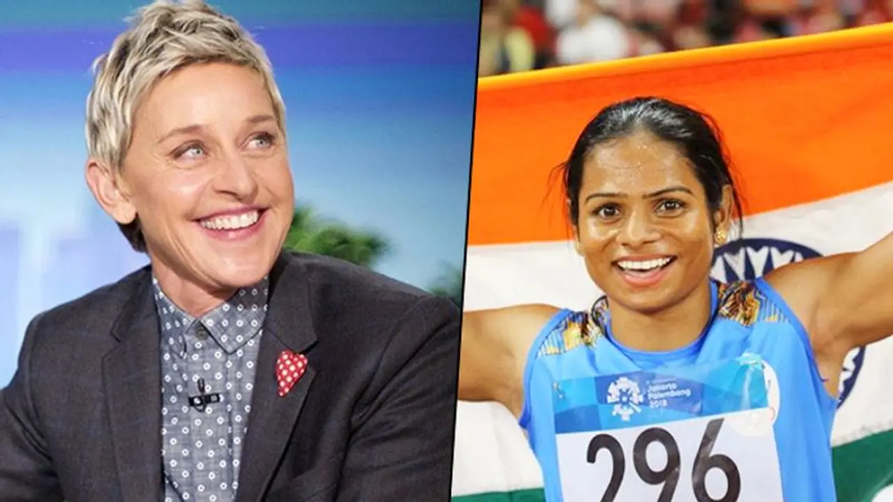 Ellen DeGeneres on Indian sprinter's same sex relationship: I'm so proud of Dutee Chand
