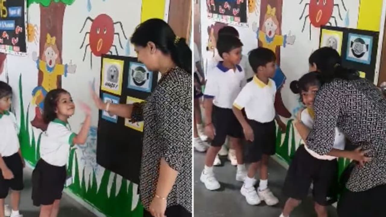 'ഇങ്ങനെയാകണം അധ്യാപകര്'; വൈറലായി നഴ്സറി സ്കൂള് വീഡിയോ 'ഇങ്ങനെയാകണം അധ്യാപകര്'; വൈറലായി നഴ്സറി സ്കൂള് വീഡിയോ