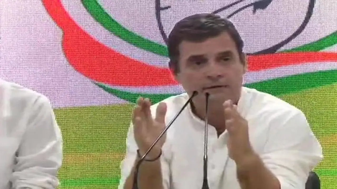 ಜನತೆಯ ತೀರ್ಪು ಗೌರವಿಸುತ್ತೇವೆ: ರಾಹುಲ್ 5 ನಿಮಿಷದ "ದಿಲ್ ಕಿ ಬಾತ್'! ಜನತೆಯ ತೀರ್ಪು ಗೌರವಿಸುತ್ತೇವೆ: ರಾಹುಲ್ 5 ನಿಮಿಷದ "ದಿಲ್ ಕಿ ಬಾತ್'!