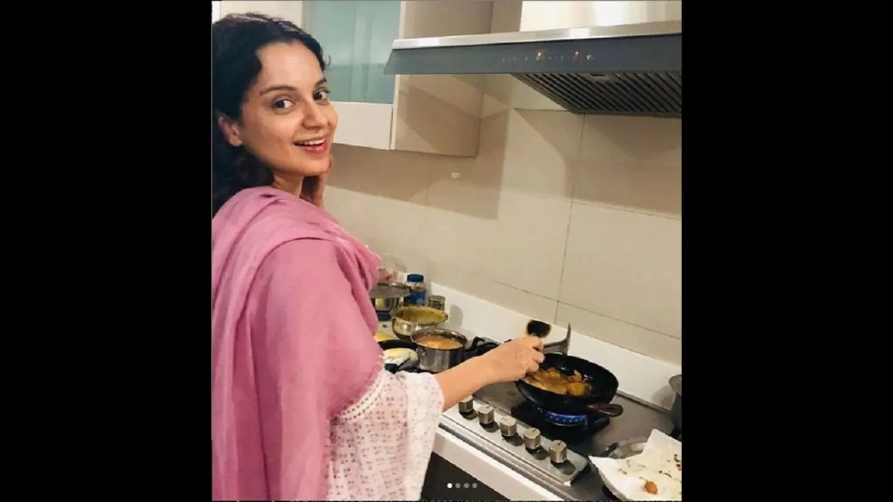 ಚಾಯ್, ಪಕೋಡಾ ಮಾಡಿ ಮೋದಿ ಗೆಲುವನ್ನು ಸಂಭ್ರಮಿಸಿದ ಕಂಗನಾ