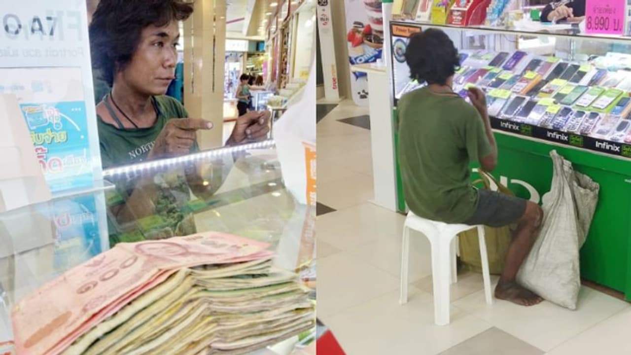 দরাদরি না করেই দোকানে এসে নগদ টাকা দিয়ে দামি ফোন কিনলেন এক ভিখারি দরাদরি না করেই দোকানে এসে নগদ টাকা দিয়ে দামি ফোন কিনলেন এক ভিখারি