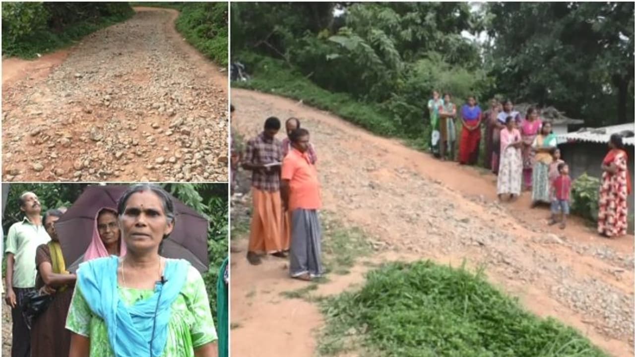 'റോഡില്ല, അത് കൊണ്ട് വെള്ളവുമില്ല': അവഗണനയിൽ നെടിയാനിതണ്ട് നിവാസികൾ 'റോഡില്ല, അത് കൊണ്ട് വെള്ളവുമില്ല': അവഗണനയിൽ നെടിയാനിതണ്ട് നിവാസികൾ