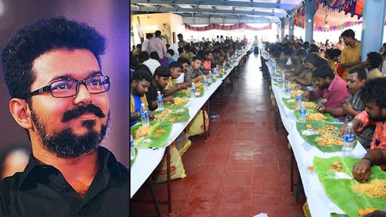 Tamil star Vijay organises lunch for autorickshaw drivers, distributes gifts